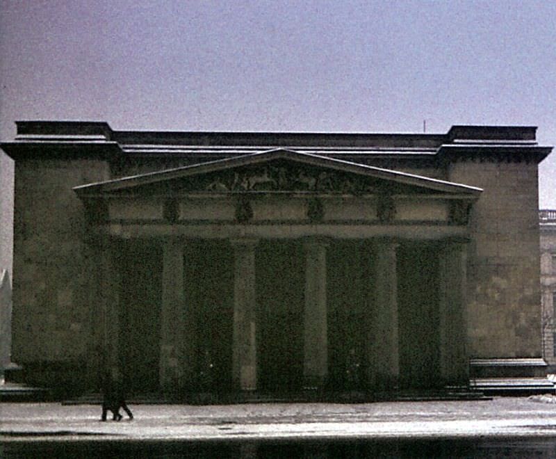#8 The Neue Wache memorial to “victims of fascism and militarism”, East Berlin, February 1970