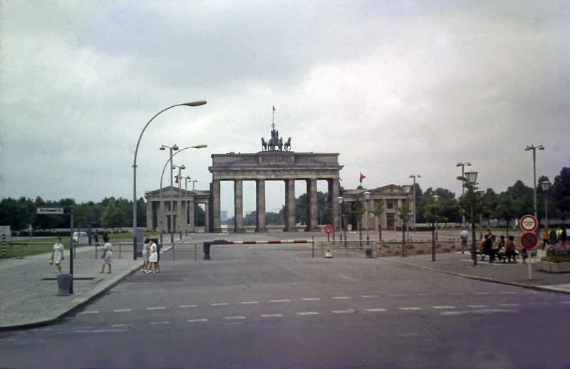 #4 Brandenburg Gate from the East, East Berlin, 1969