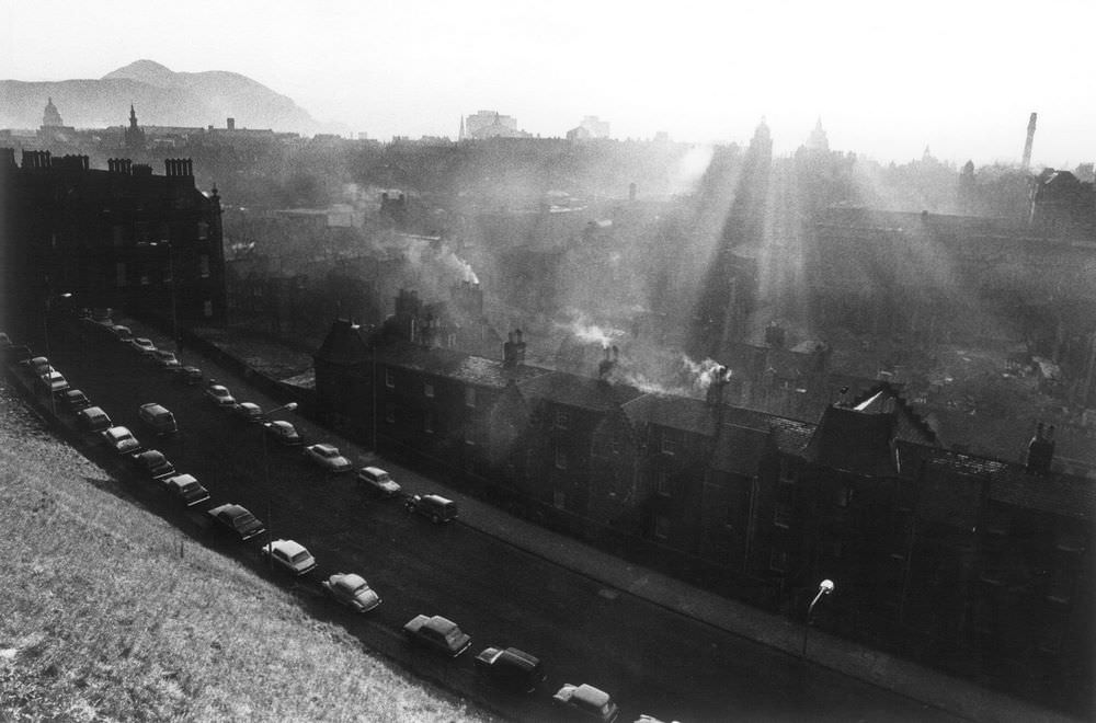 #73 Johnston Terrace, King Stable Road from Caste, Edinburgh, 1965