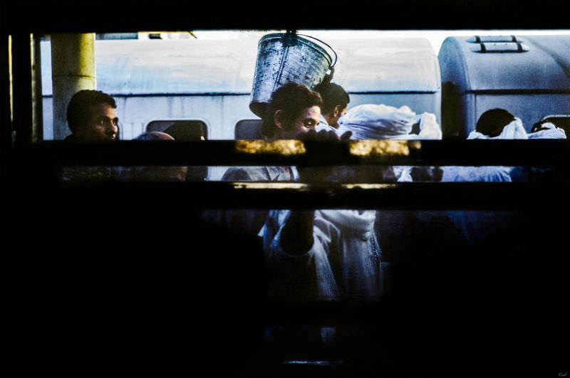 #107 Commuters, Cairo, August 1981