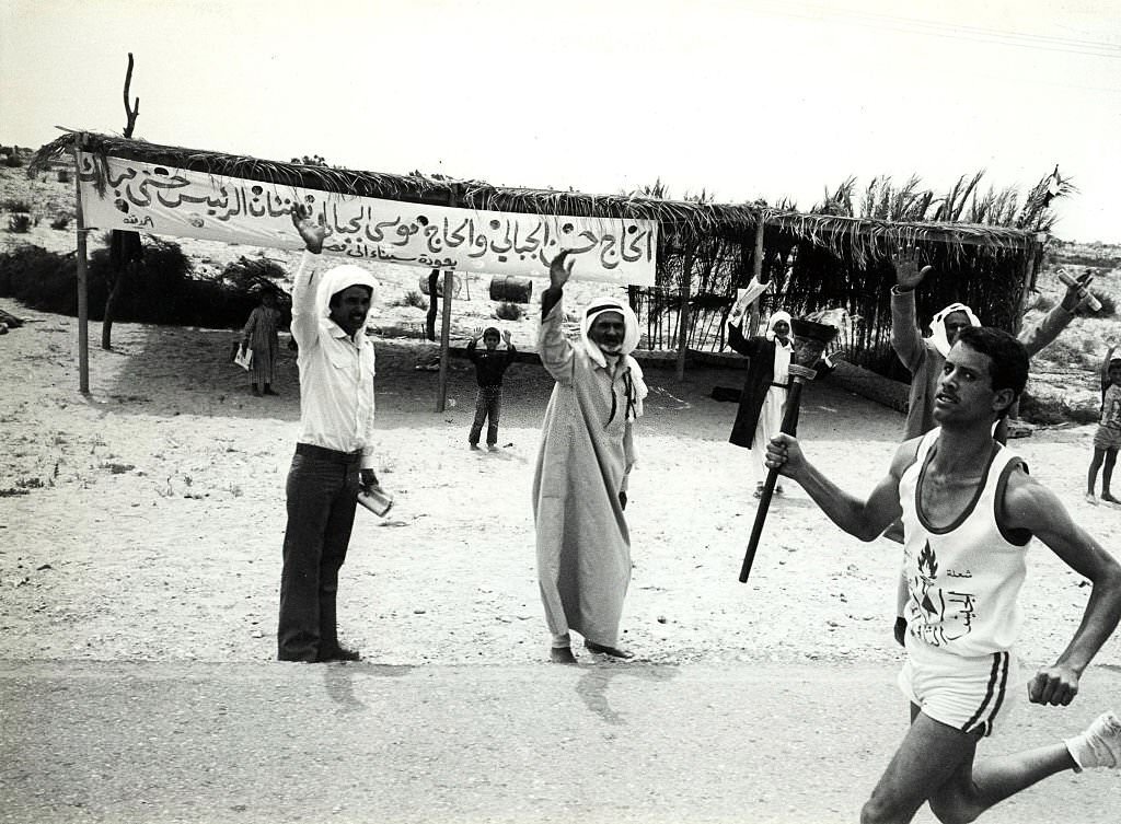 #25 Israel gives the Sinai to Egypt. There is a marathon. Sinai Desert April 26, 1982.