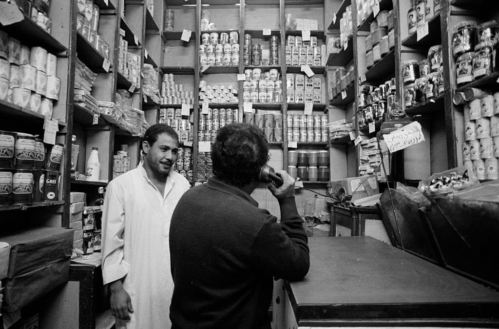 #6 Shops in the Cairo souk, Egypt, 1986