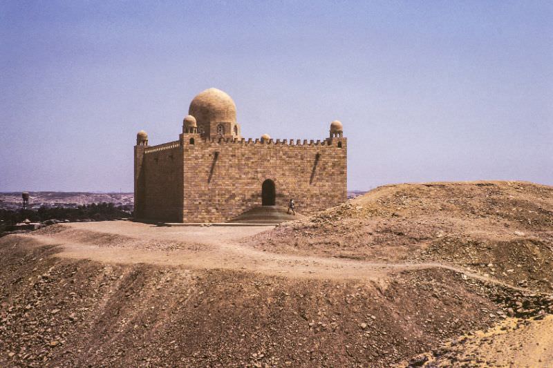 #75 Aga Khan Mausoleum, Aswan, August 1981