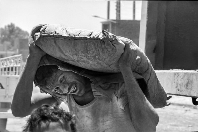 #80 Carry that weight, Aswan, August 1981