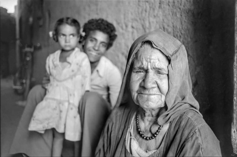 #84 Family portrait, Aswan, August 1981
