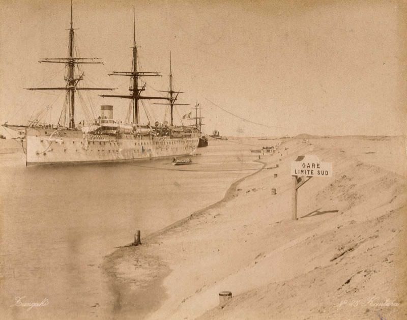 #83 A ship in the Suez Canal