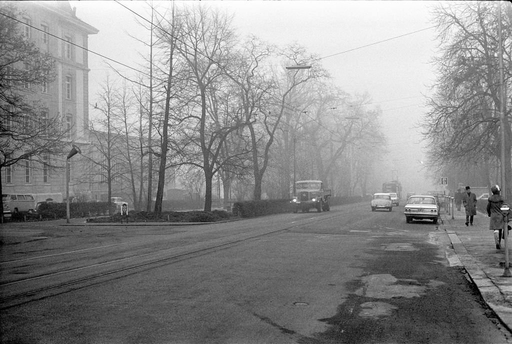 #21 Basel im Nebel, Januar 1970