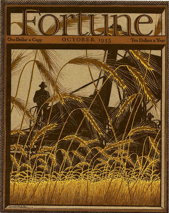 #17 Cover of Fortune Magazine, October 1935