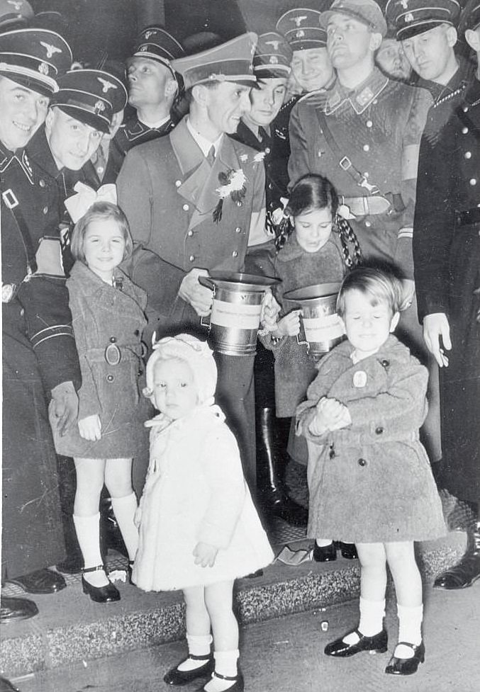 #54 Joseph Goebbles with His Children.