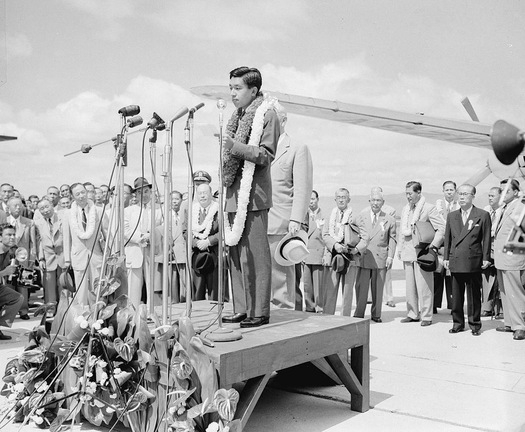 #130 Crown Prince Akihito Makes Trip To Attend Queen Elizabeth II Coronation, 1953