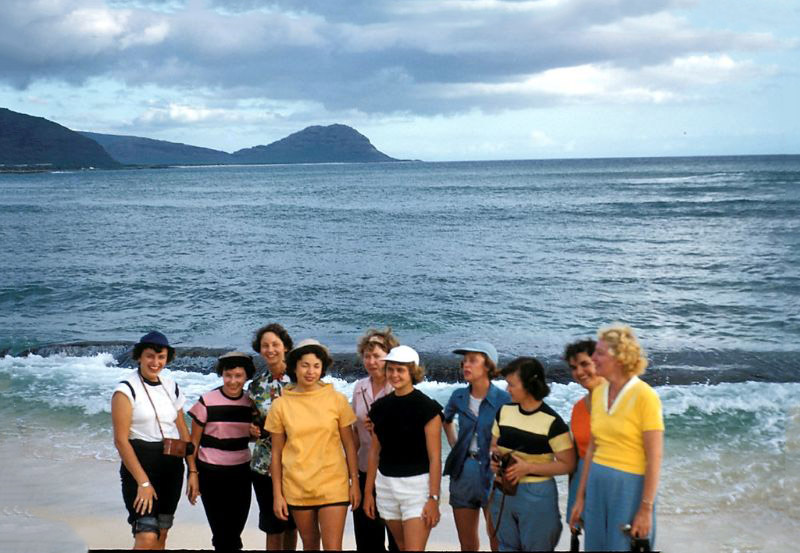 #66 Women at the beach, Hawaii