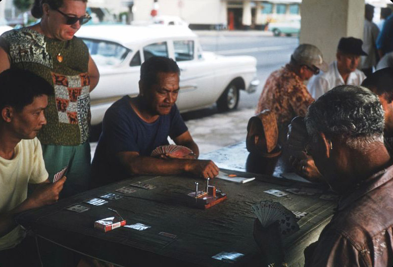 #103 Card Game, Honolulu