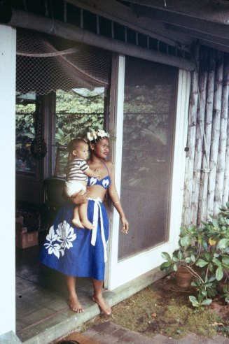 #82 A young Hawaiian mother, 1959