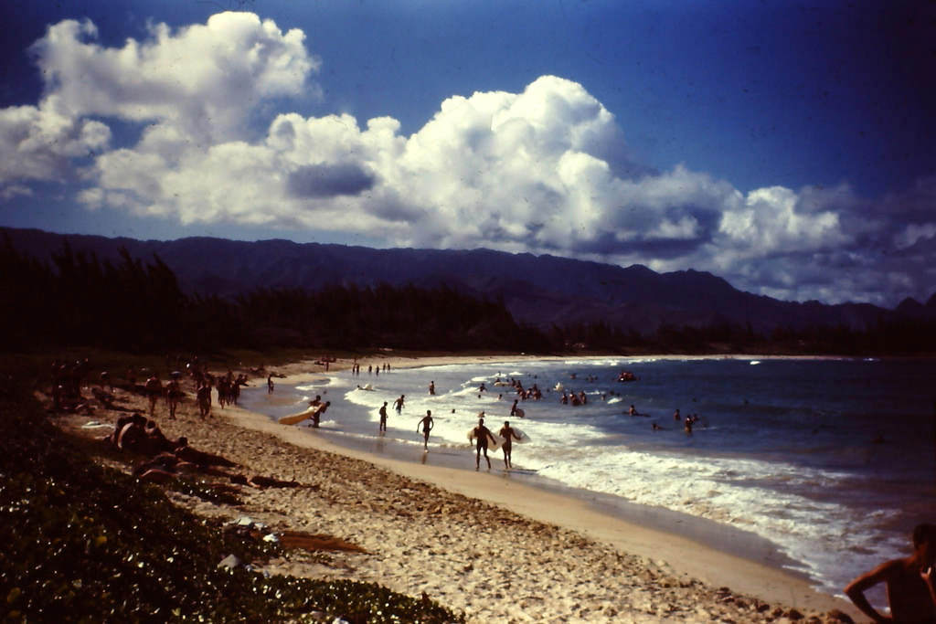 #11 Hawaiian Beach, 1945
