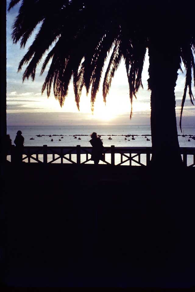 #13 Hawaiian sunset, 1945