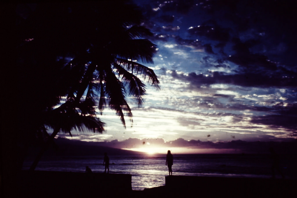 #14 Hawaiian sunset, 1945