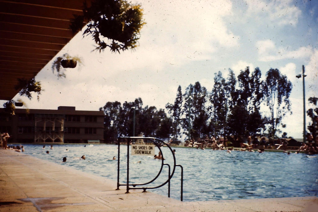 #25 Schofield Barracks Pool, Hawaii, 1945