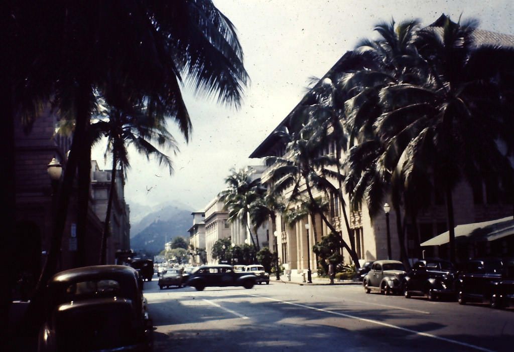 #6 Bishop Street in Honolulu, Hawai, 1945