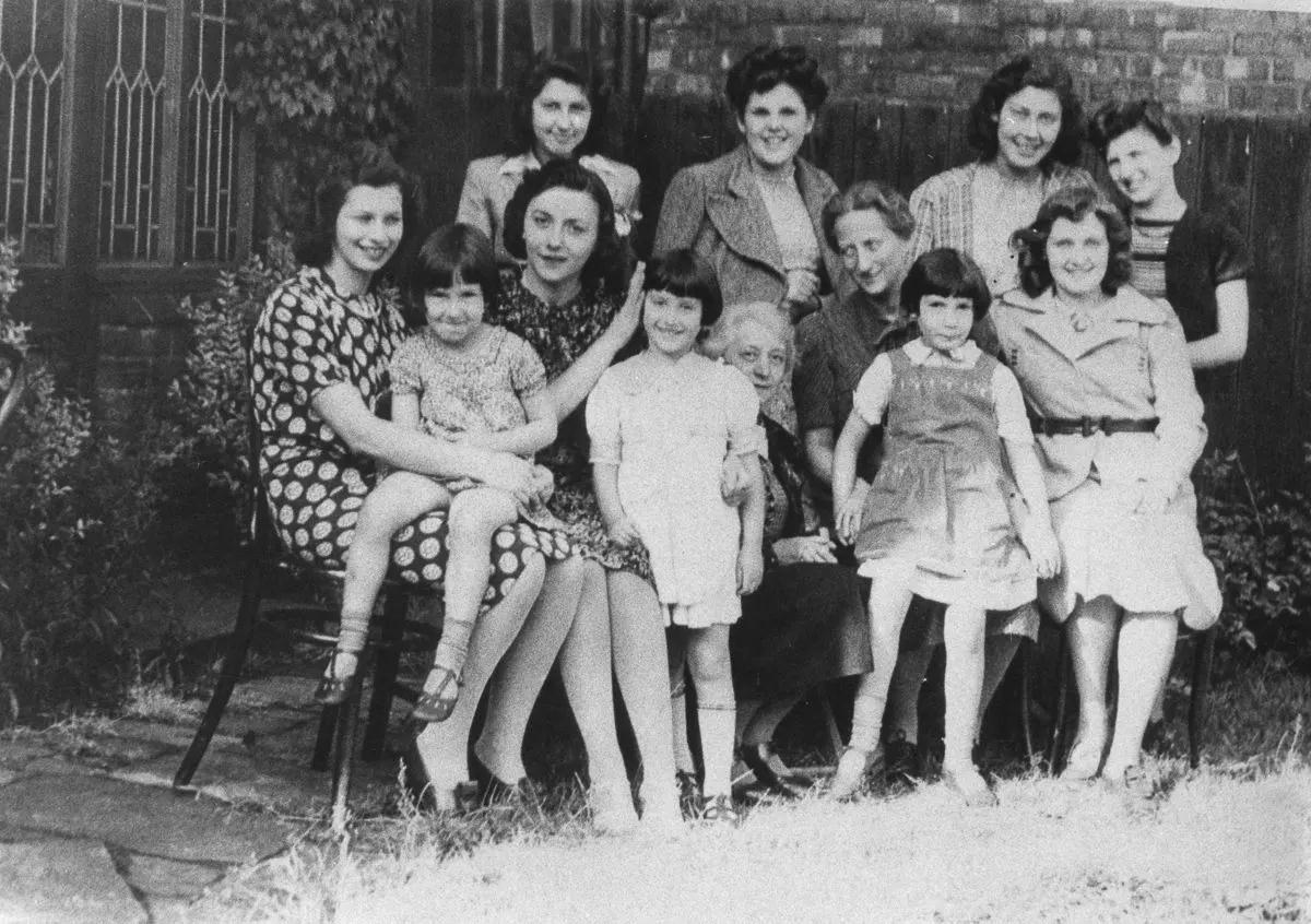 #28 Jewish refugees at Harris House in Southport, Lancashire.