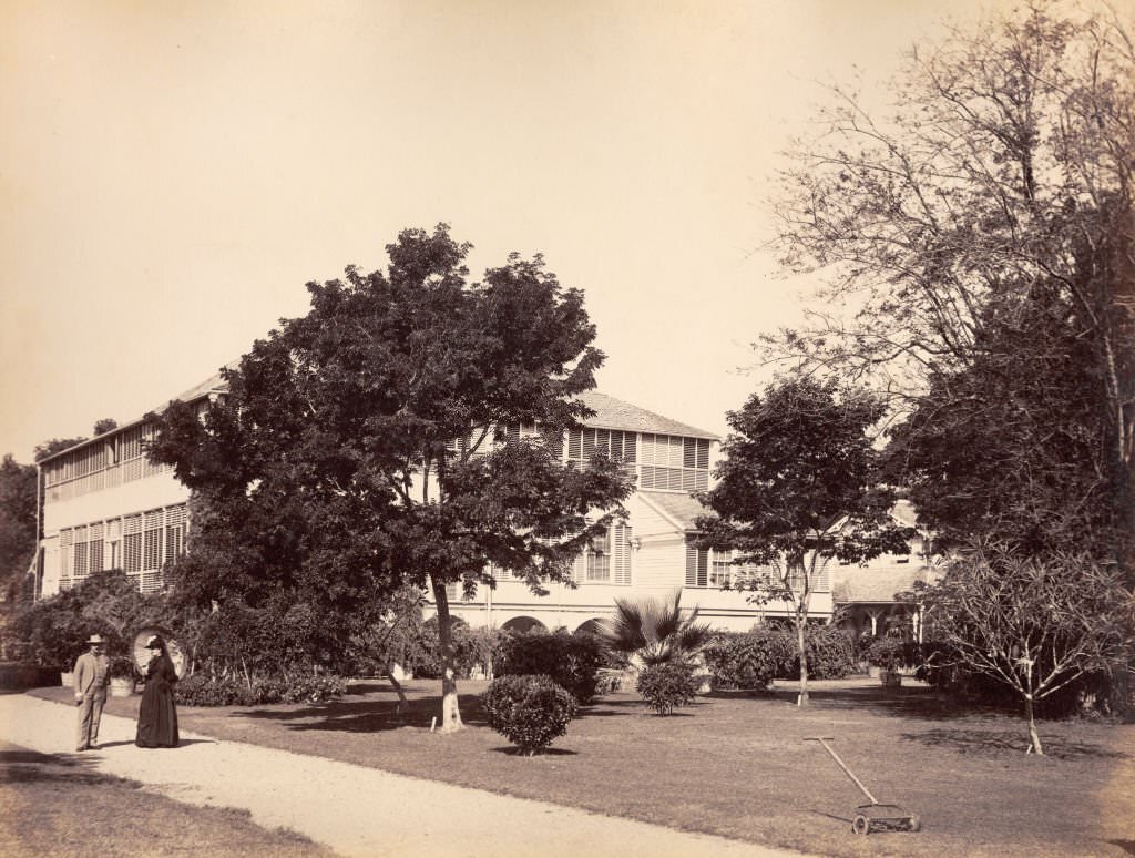 #4 King’s House (Sir Henry and Lady Blake) in Kingston, 1887