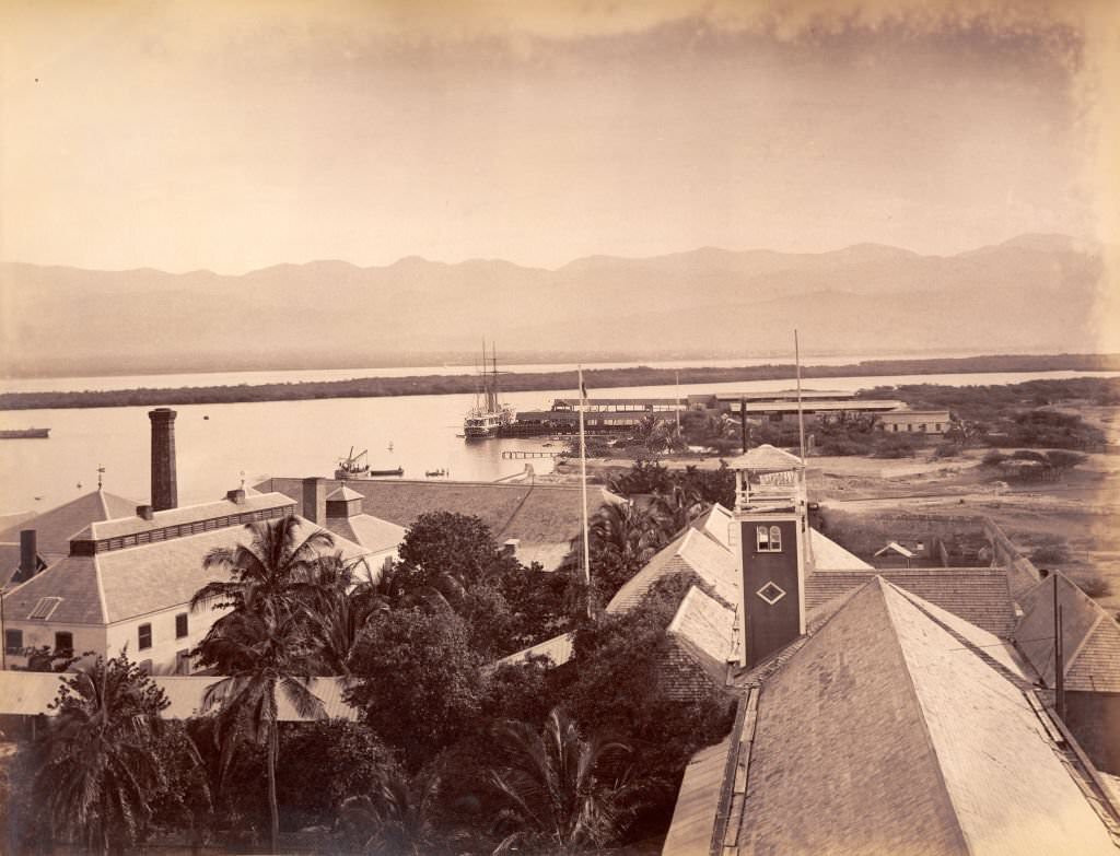 #7 Port Royal – looking to Kingston, 1891