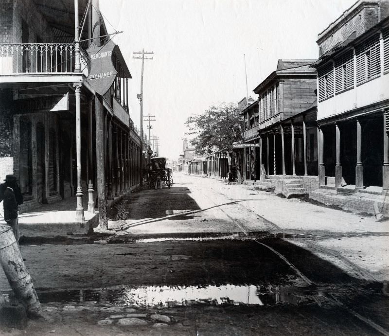 #63 Harbour Street West, Kingston, Jamaica, 1890