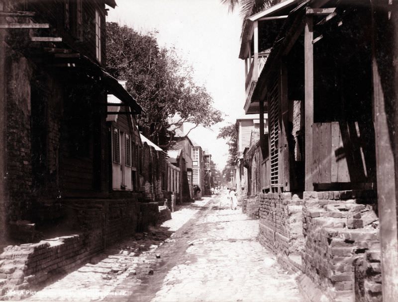 #80 Kingston street scenes, Jamaica, 1897