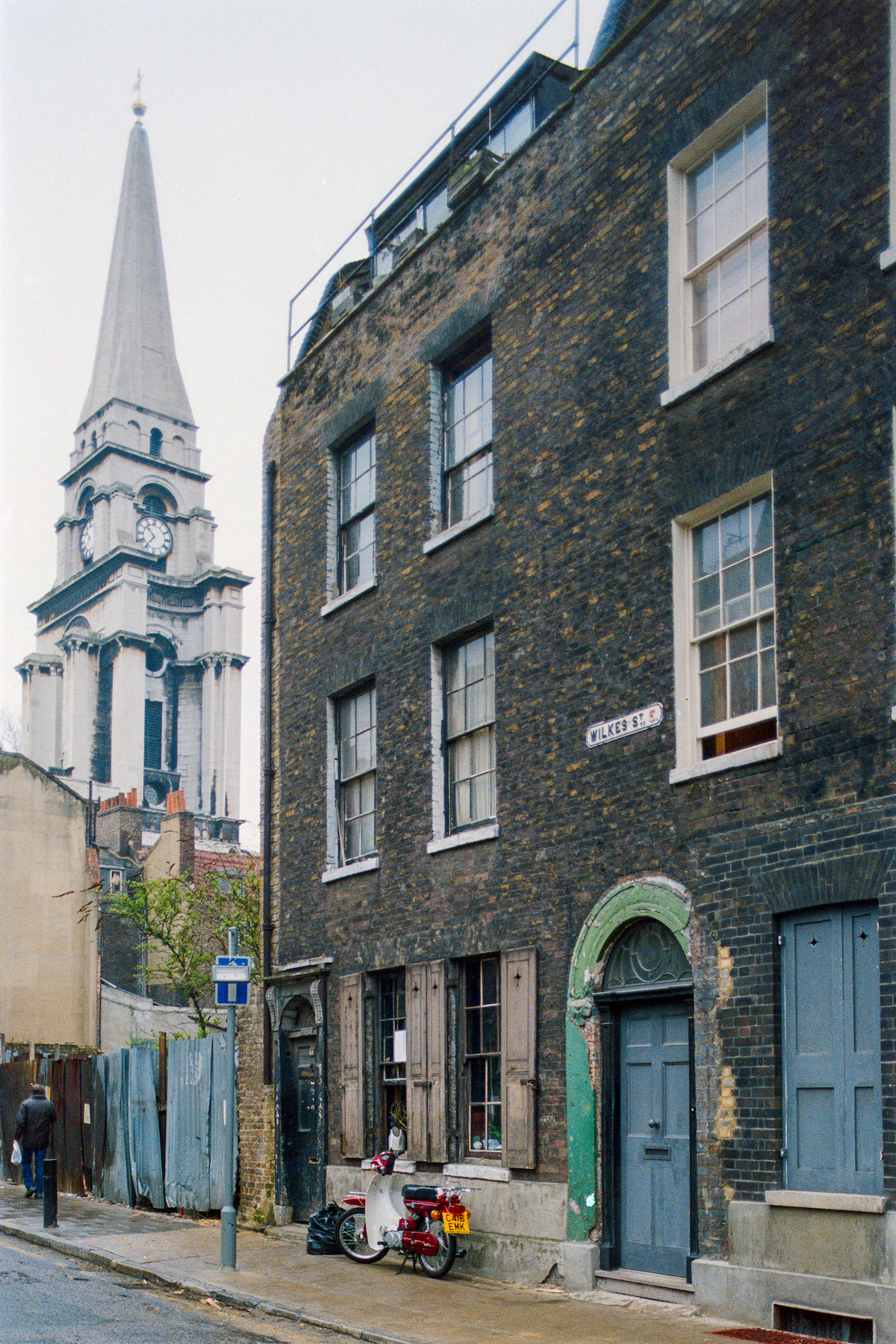 #1 Wilkes St, Spitalfields, Tower Hamlets, 1986