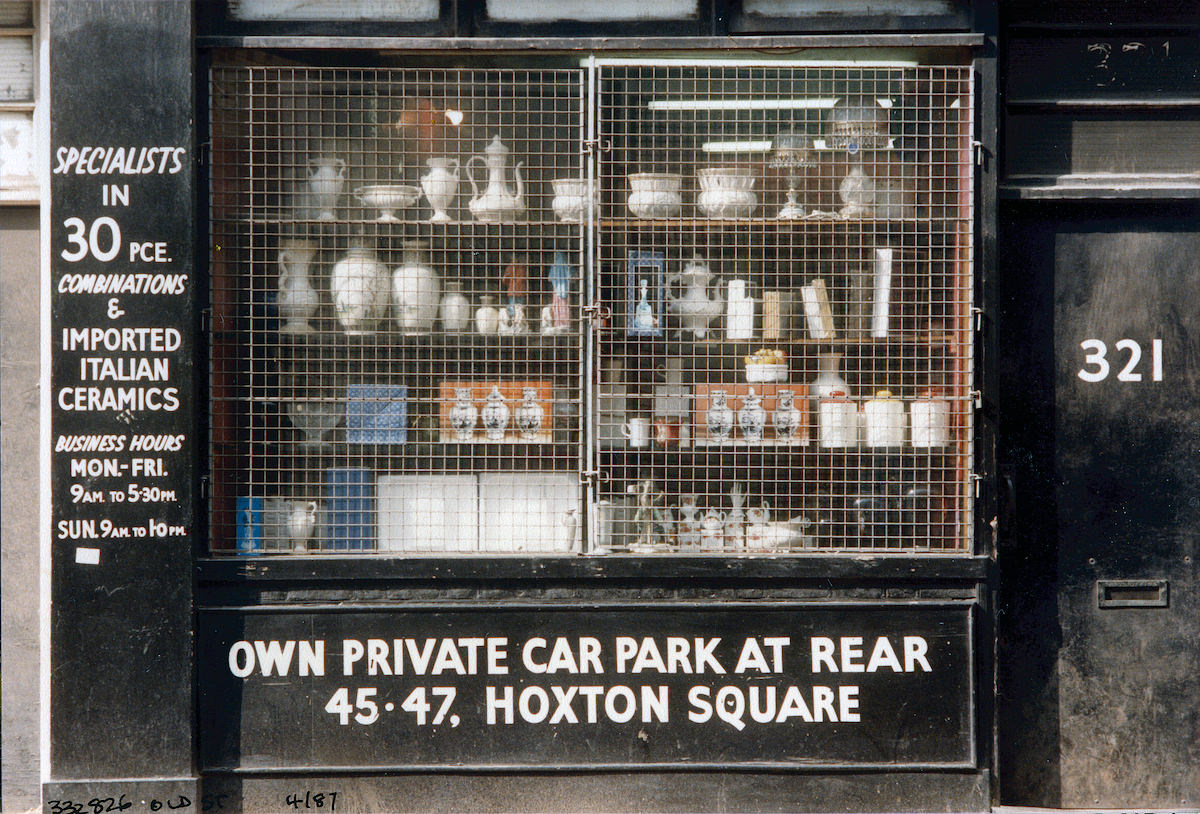 #3 Ceramics, Shop, Old St, Hoxton, Hackney, 1986