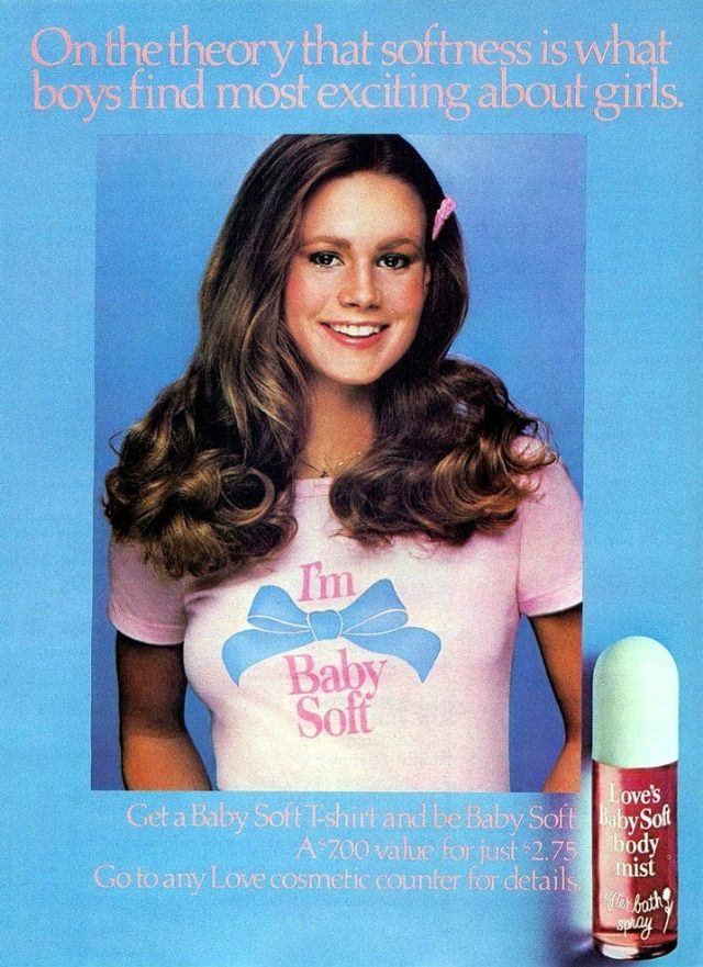 &;Because innocence is sexier than you think&;: Vintage Ads of Love&;s Baby Soft Perfumes from the 1970s and 1980s