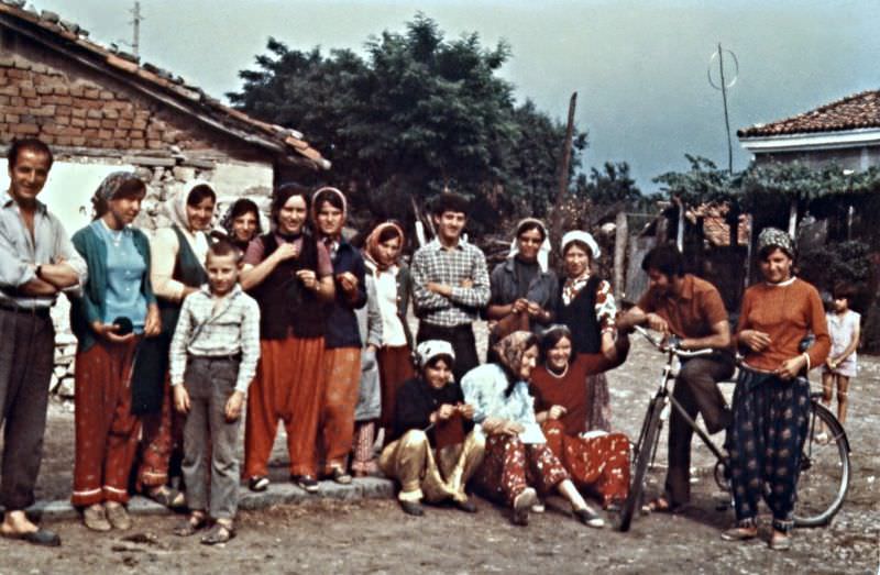 #14 Young people of Polyanovo, Bulgaria, 1973