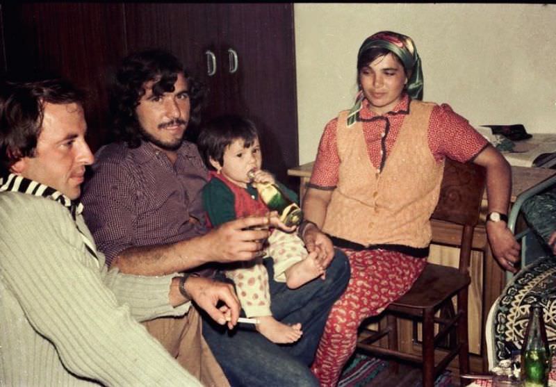 #18 Apti’s family and Mehmed, Polyanovo, Bulgaria, 1976