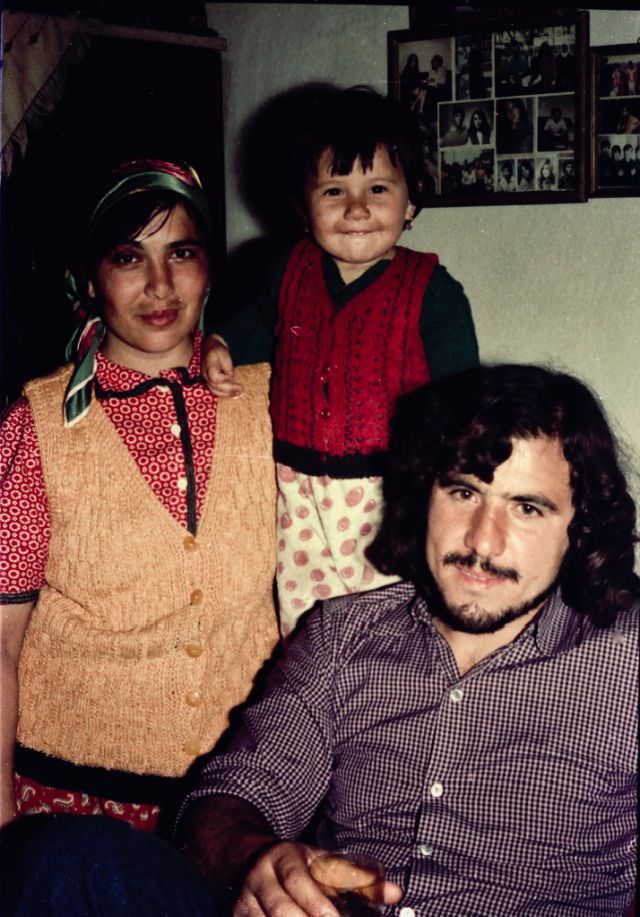#39 Zeliha, Sevinç and Apti, Polyanovo, Bulgaria, 1976