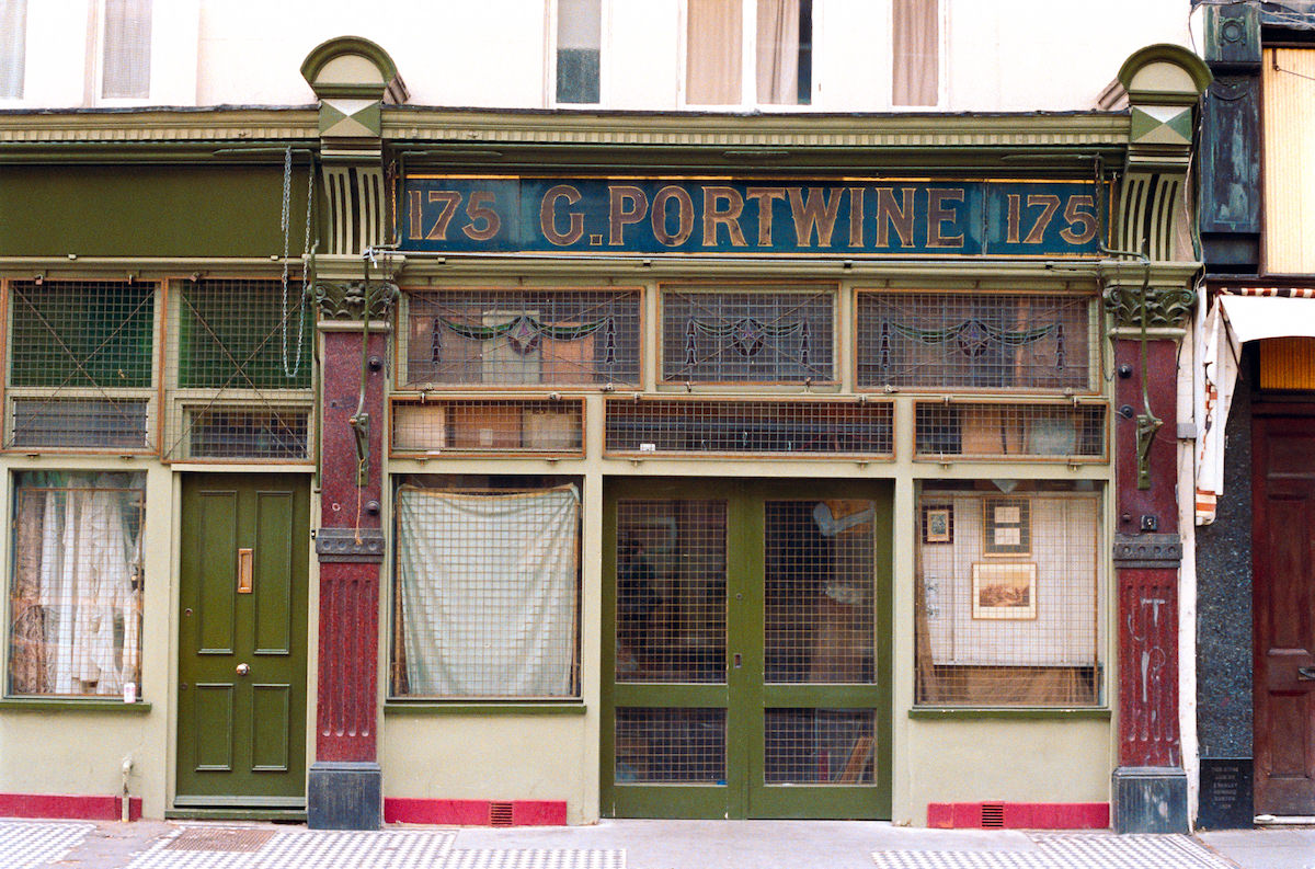 #27 G Portwine, 175, Portobello Road,