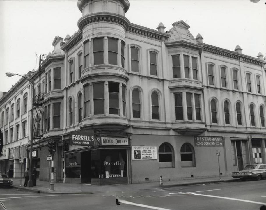#62 Farrells Saloon corner of First and St John’s streets, 1972