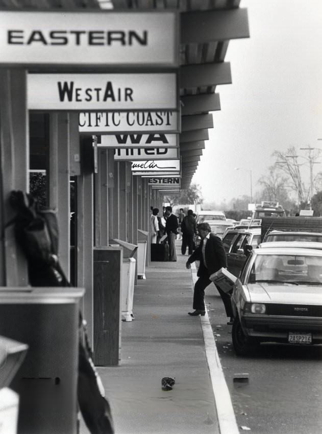 #12 Outside of San Jose International Airport, 1985