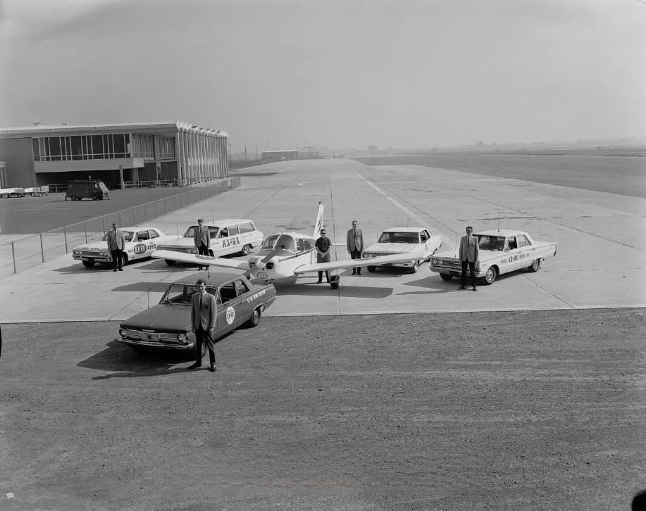 #67 Aircraft and Fleet Vehicles for Radio Station KXRX, 1967