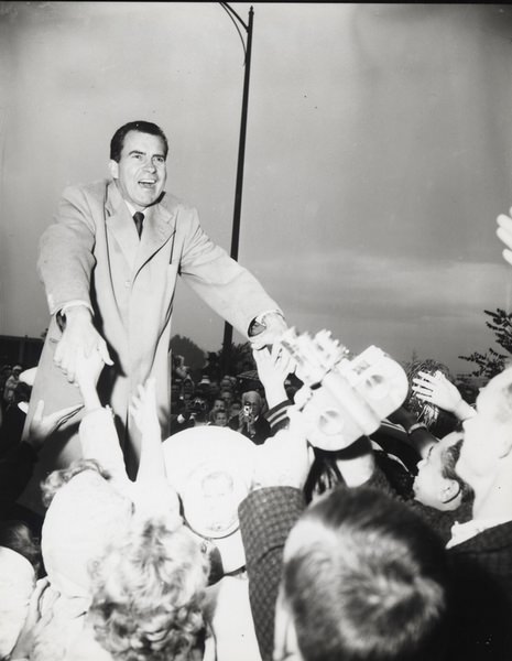 #73 Richard Nixon campaigning in San Jose, 1960