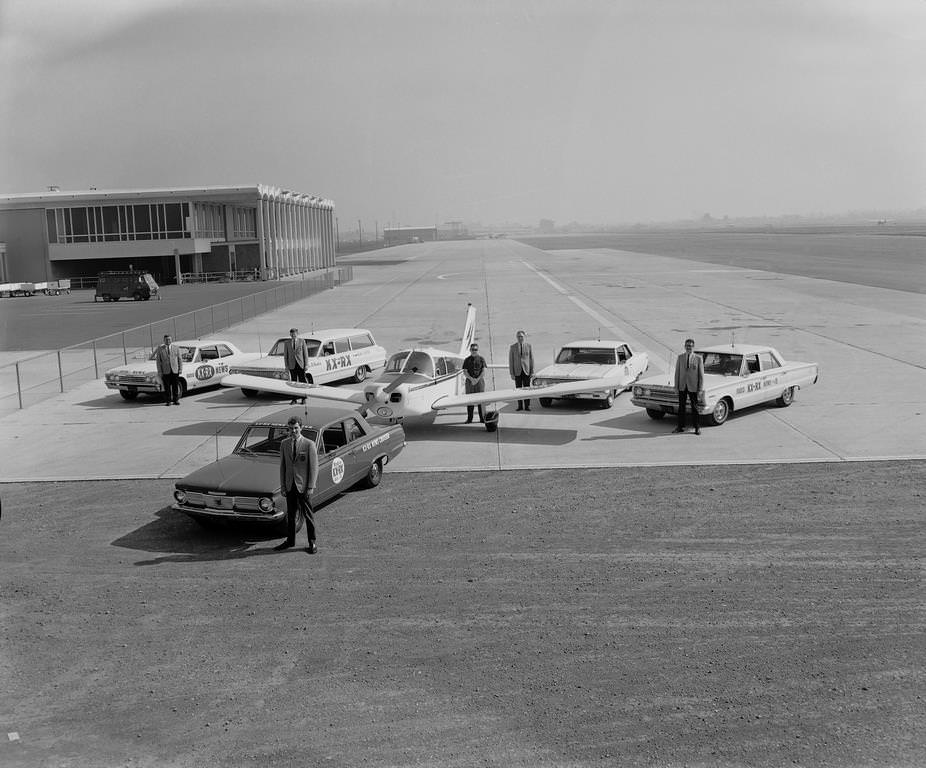 #74 Aircraft and Fleet Vehicles for Radio Station KXRX, 1967
