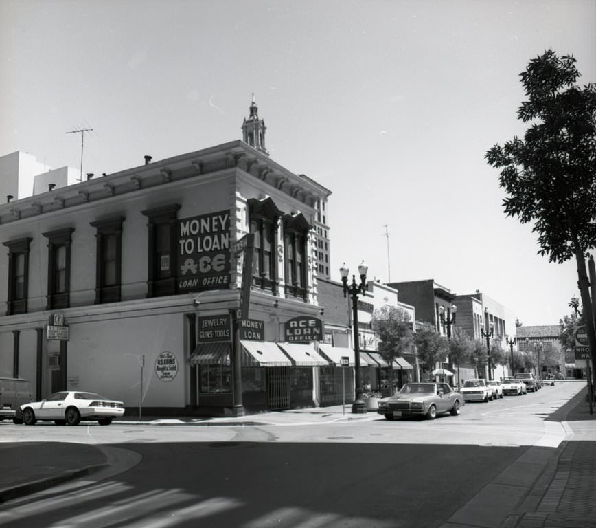 #111 Post Street at Lightstone Alley, 1988