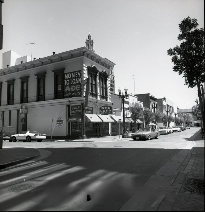 #23 Post Street at Lightston Alley, San Jose, 1988
