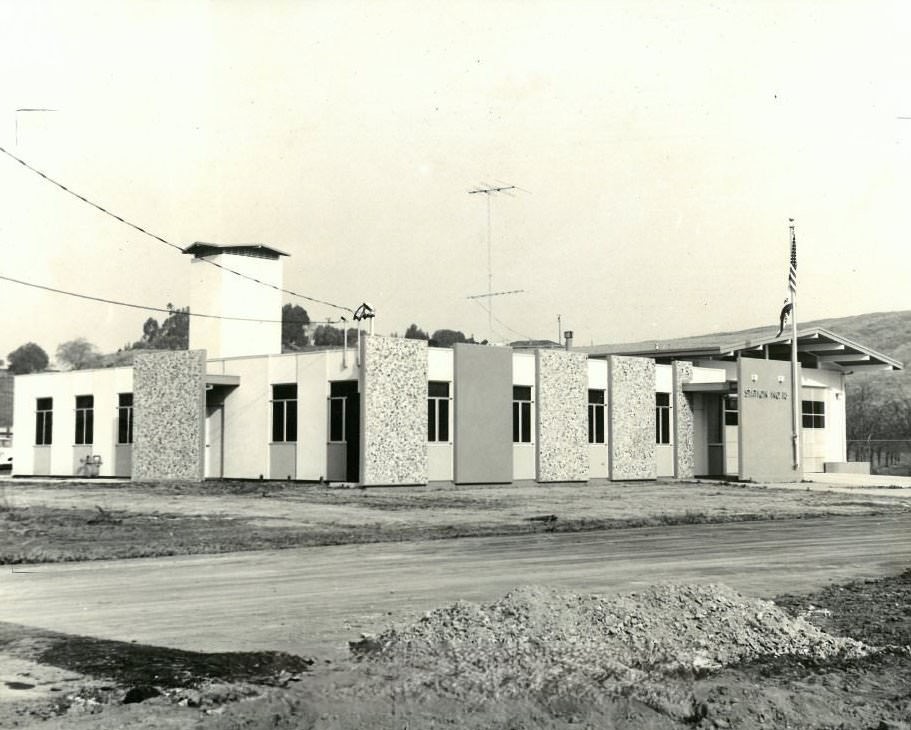 #17 Fire Station No. 18 located at 4430 South Monterey Road, San Jose, 1970s
