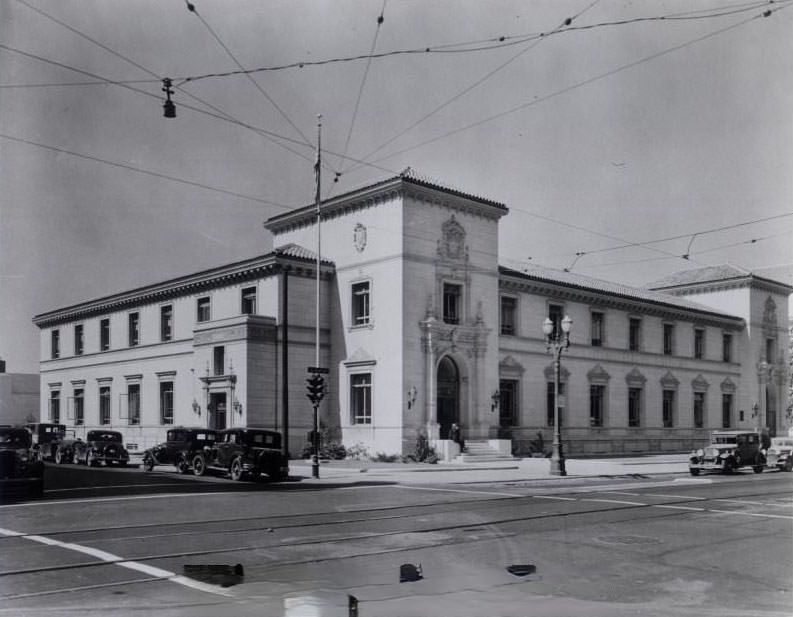 #17 Post Office on North First Street, San Jose, 1927