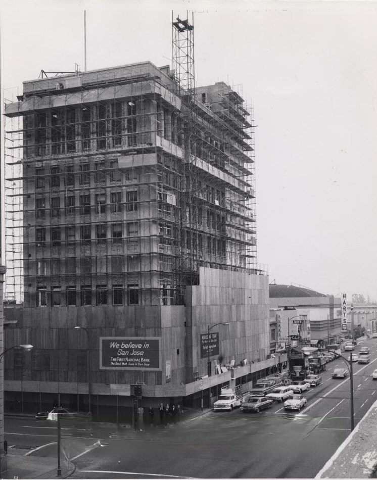 #55 Reconstruction of First National Bank Building, 1963