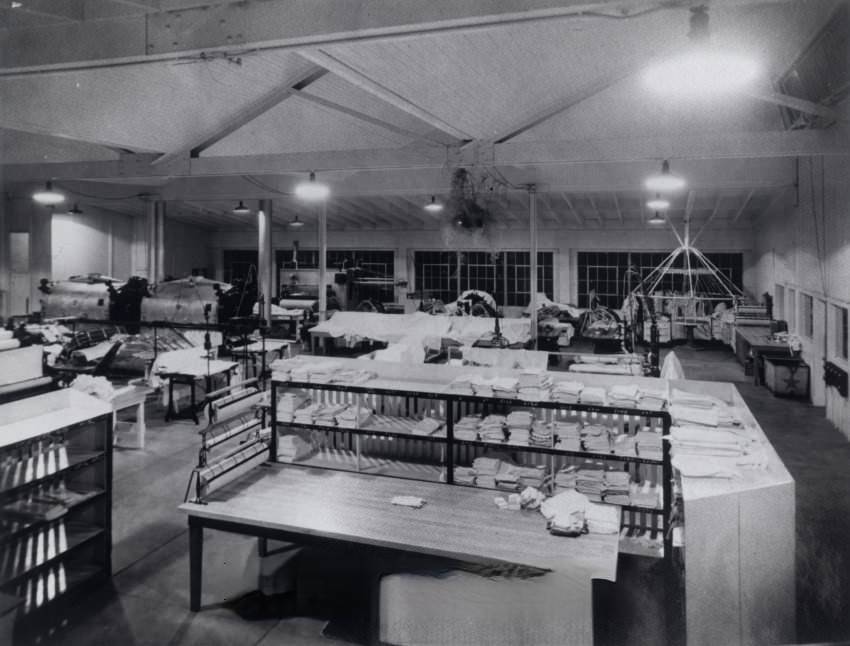 #31 Butcher Electric modernized the electrtical fixtures in the Red Star Laundry, 1928