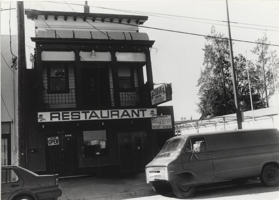 #12 Cuban Restaurant at 625 North Sixth Street, 1975
