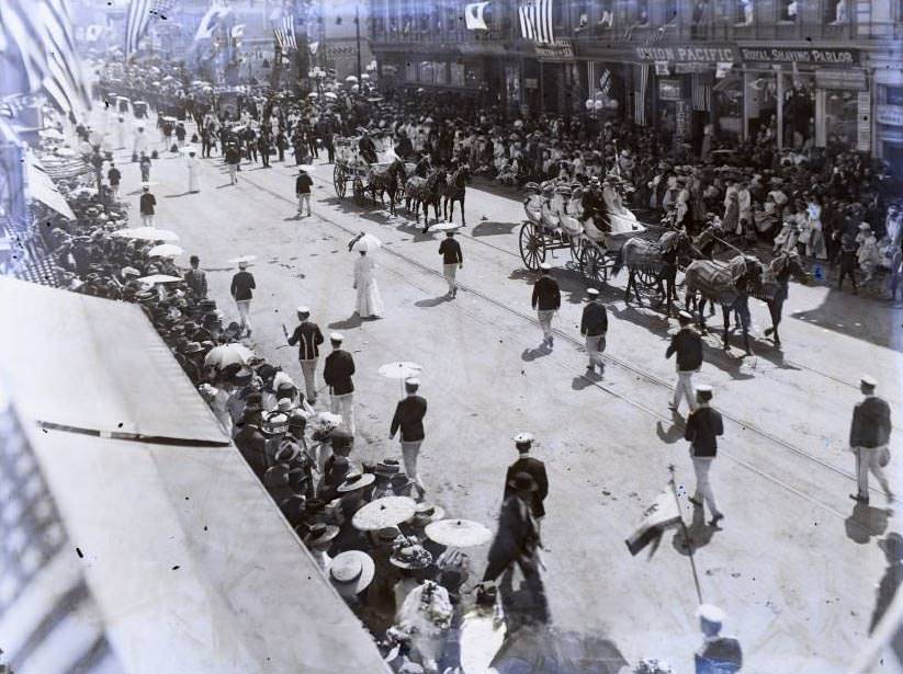 #61 Parade in San Jose, 1920s