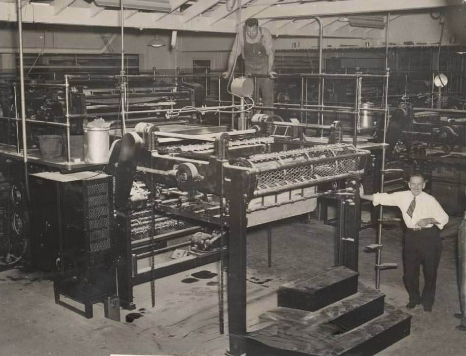 #66 Muirson Label Company Pressroom, 1926