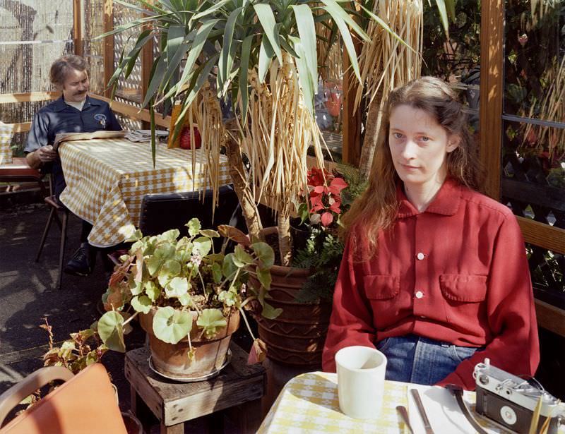 #39 Connie Hatch at the Canary Island Diner, 1207 Harrison Street, 1982
