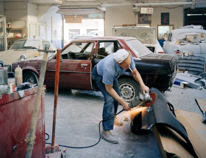 #42 Jean Decottignies, Jean’s Auto Body Specialists, 1264 Folsom Street, 1982